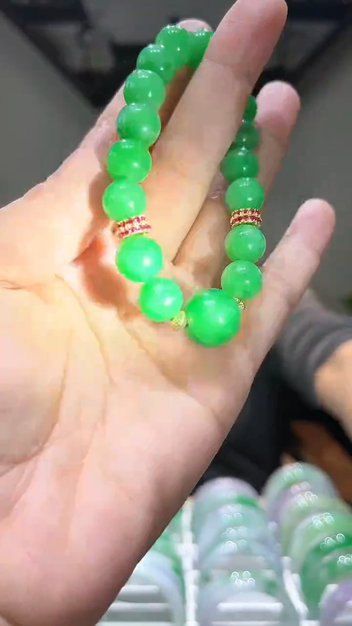 【闪购商品】翡翠手链未镶嵌闪4 手链