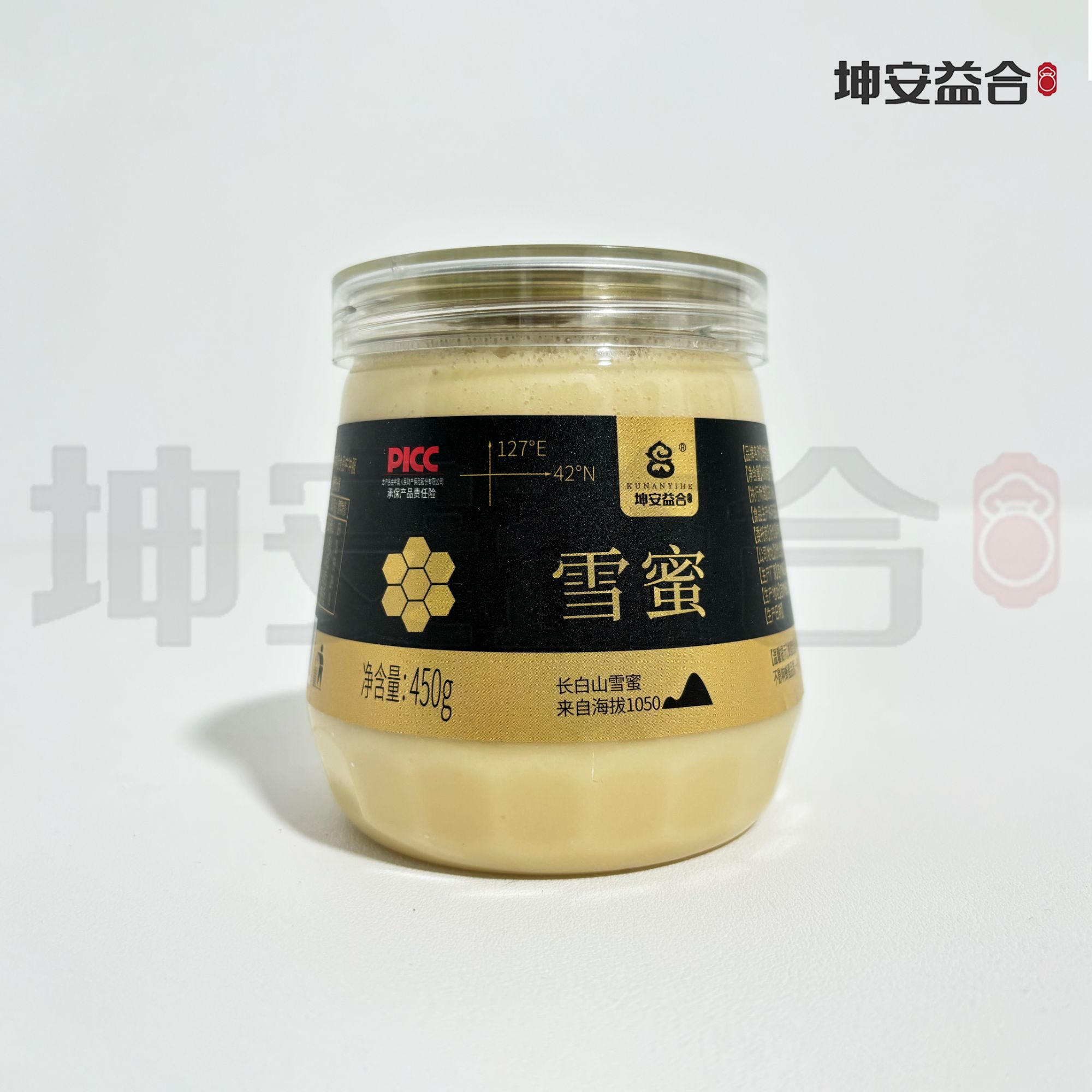 坤安益合【雪蜜】长白山雪蜜椴树蜂蜜滋补冲泡东北蜂蜜
