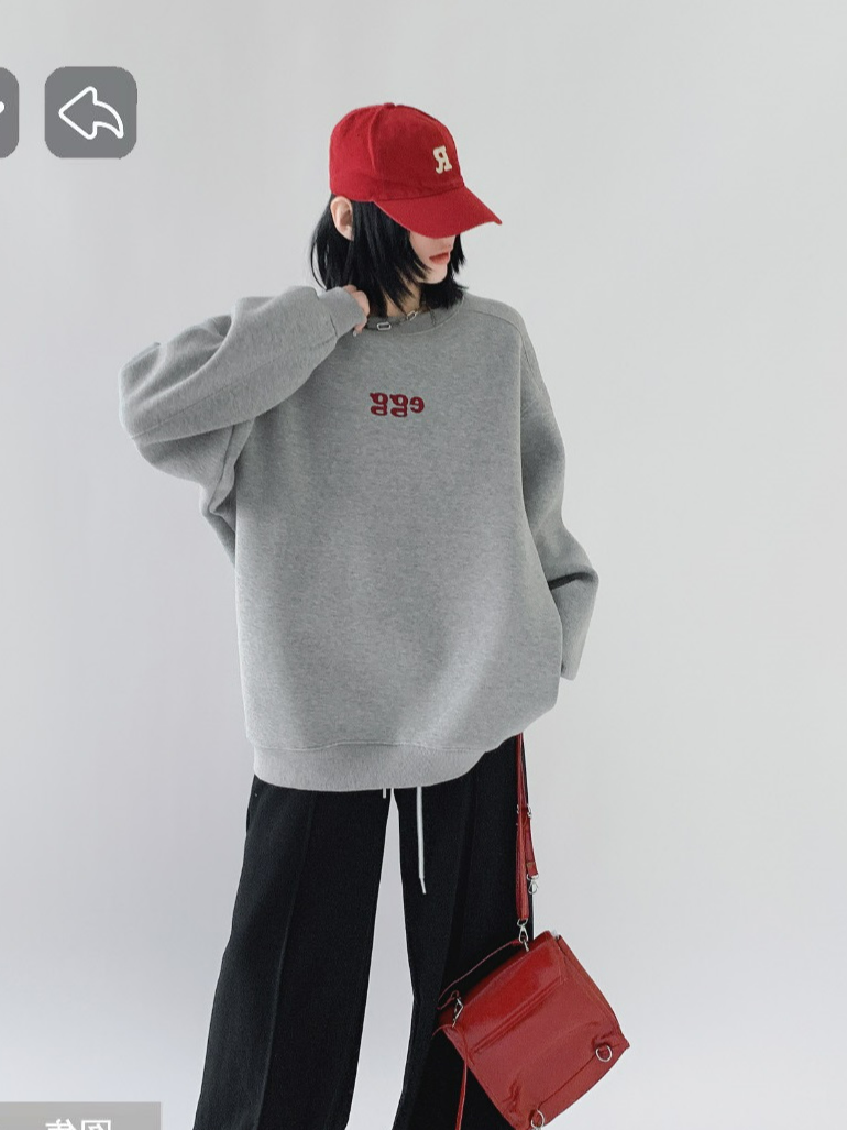 【卷卷】孤品韩版宽松卫衣49【直播专用】