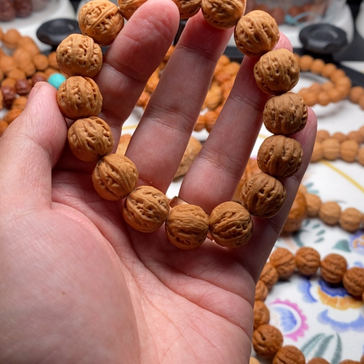 【闪购商品】文玩核桃吊坠山*1.5八棱