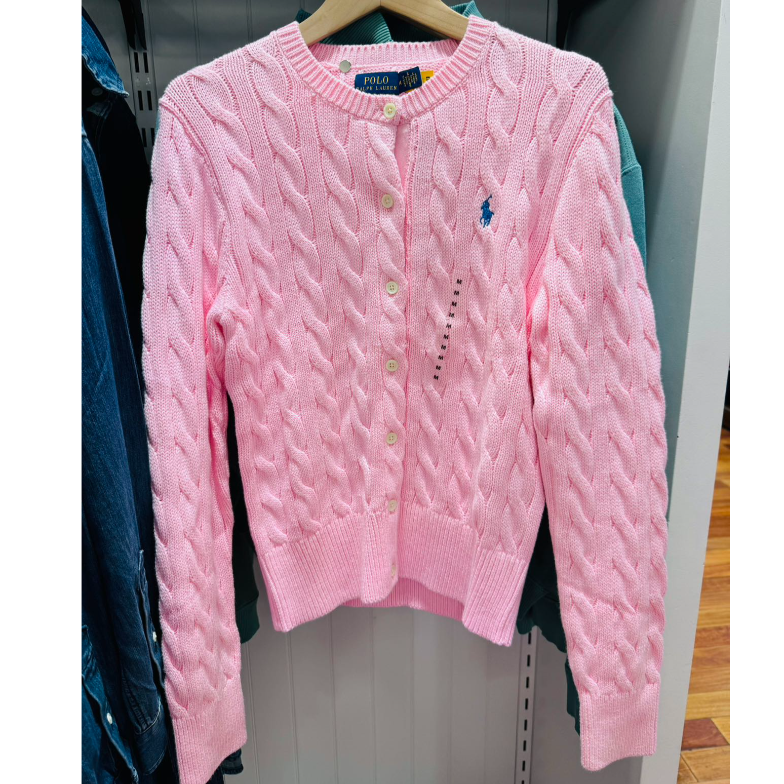 Ralph Lauren/拉夫劳伦麻花毛衣开衫 成人女士WWHKA1047