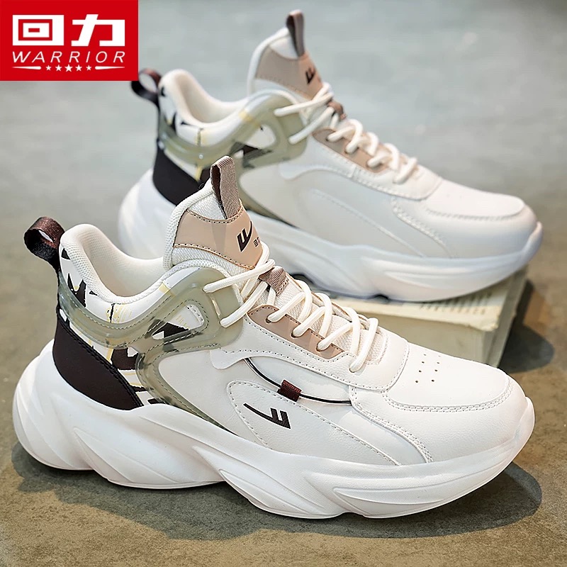 回力男鞋厚底增高老爹鞋休闲百搭潮流轻便防滑透气机能跑步运动鞋