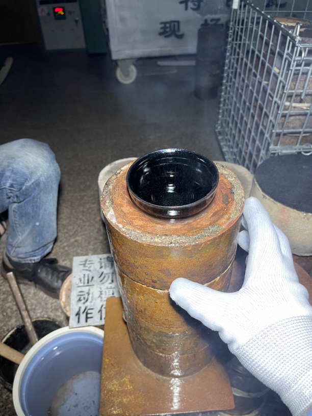 天一发乐堂特色瓷茶盏 黑毫