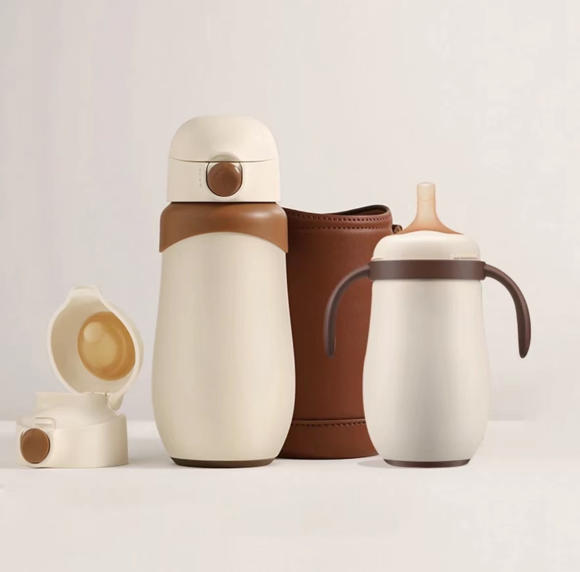 《S*X原装正品》小月龄保温杯260ML  大月龄保温杯500ML