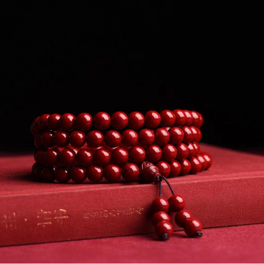 非金属亚克力吊坠 【善家缘】108颗佛珠手链  小宝专供 【已开】