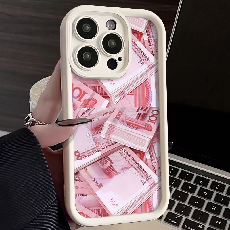 钱多多苹果全包14promax/13/12Pro个性iPhone15硅胶手机壳11Pro潮