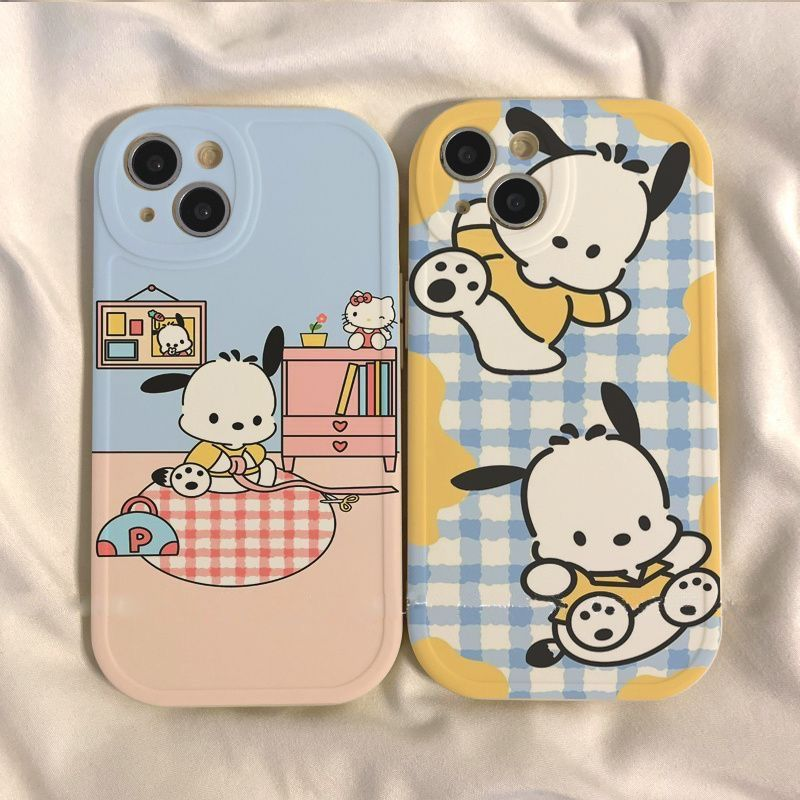 开心狗狗iPhone15Pro苹果14promax/13华为荣耀小米OPPOVIVO手机壳