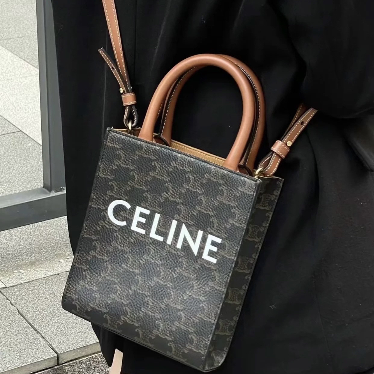 95新 Celine/思琳 Celine 赛琳老花琴谱迷你 973078