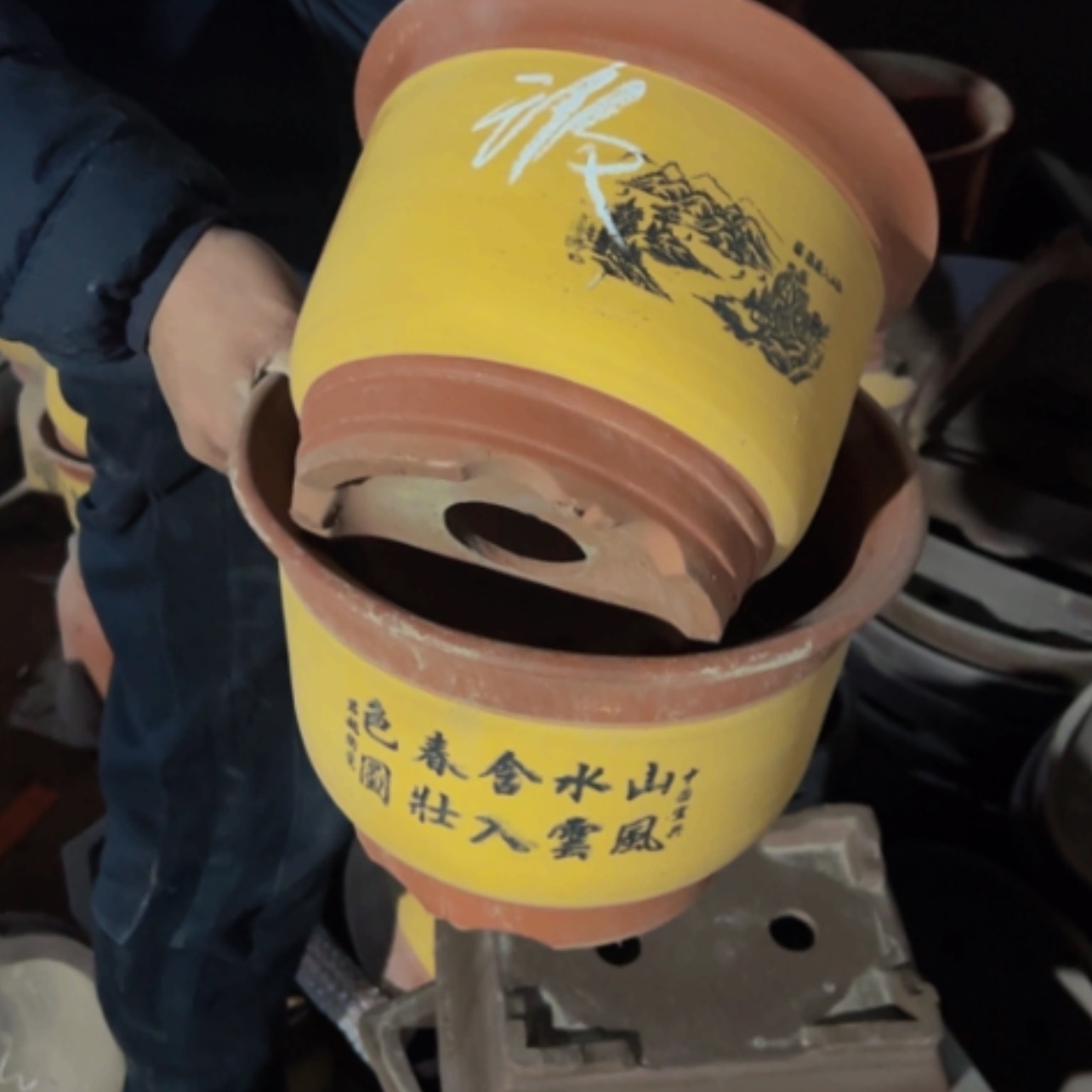 【闪购商品】紫砂花盆