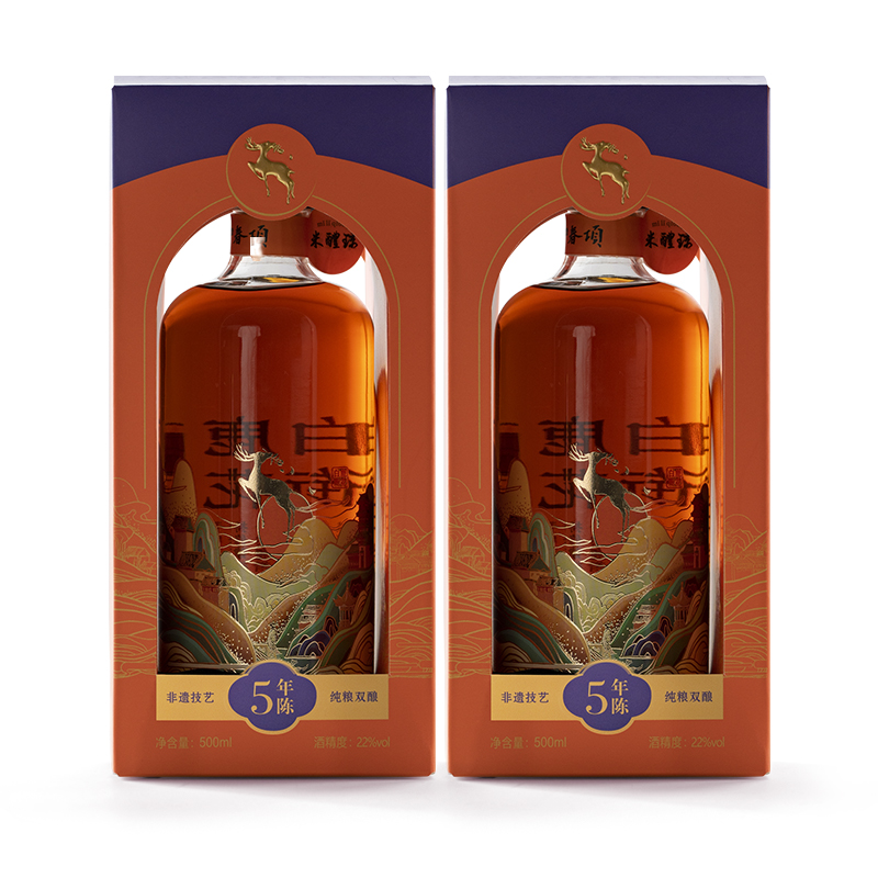项春和浙江米醴琼酒古法双酿甜酒500ml传统工艺500mlx2