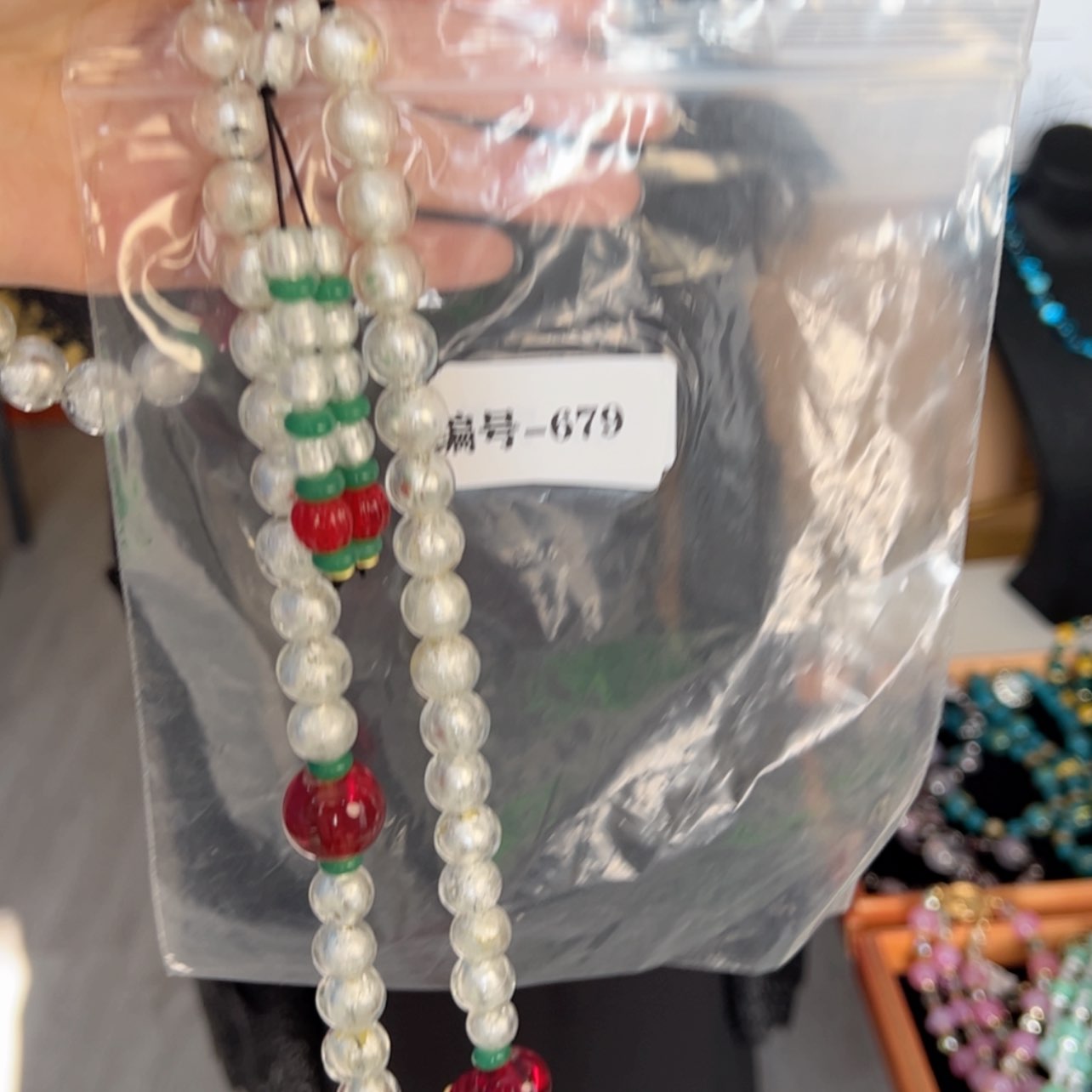 【闪购商品】琉璃颈饰李*⭕679