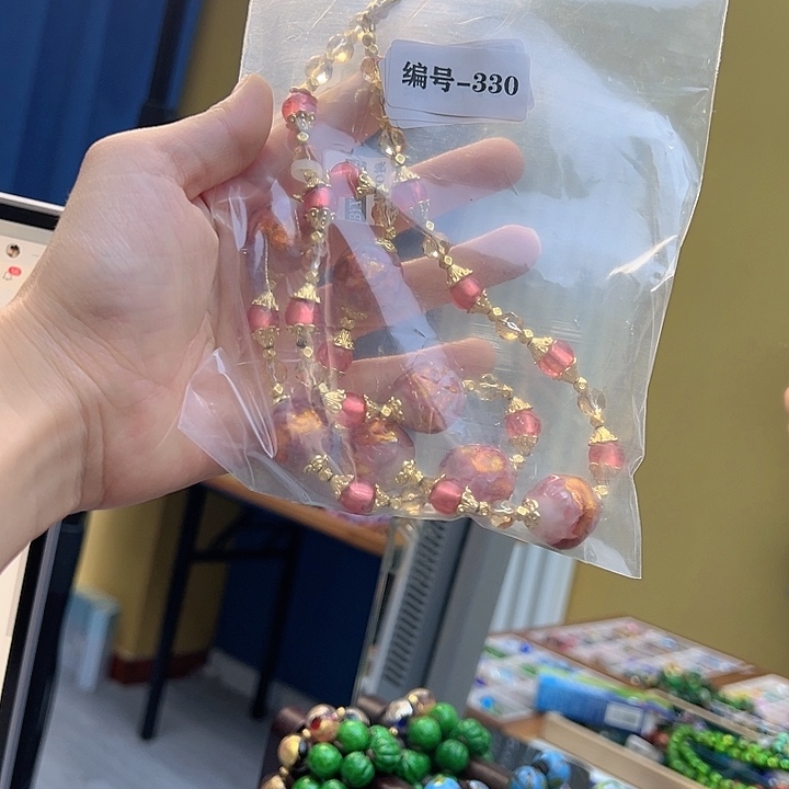 琉璃颈饰紫**云编号330 项链