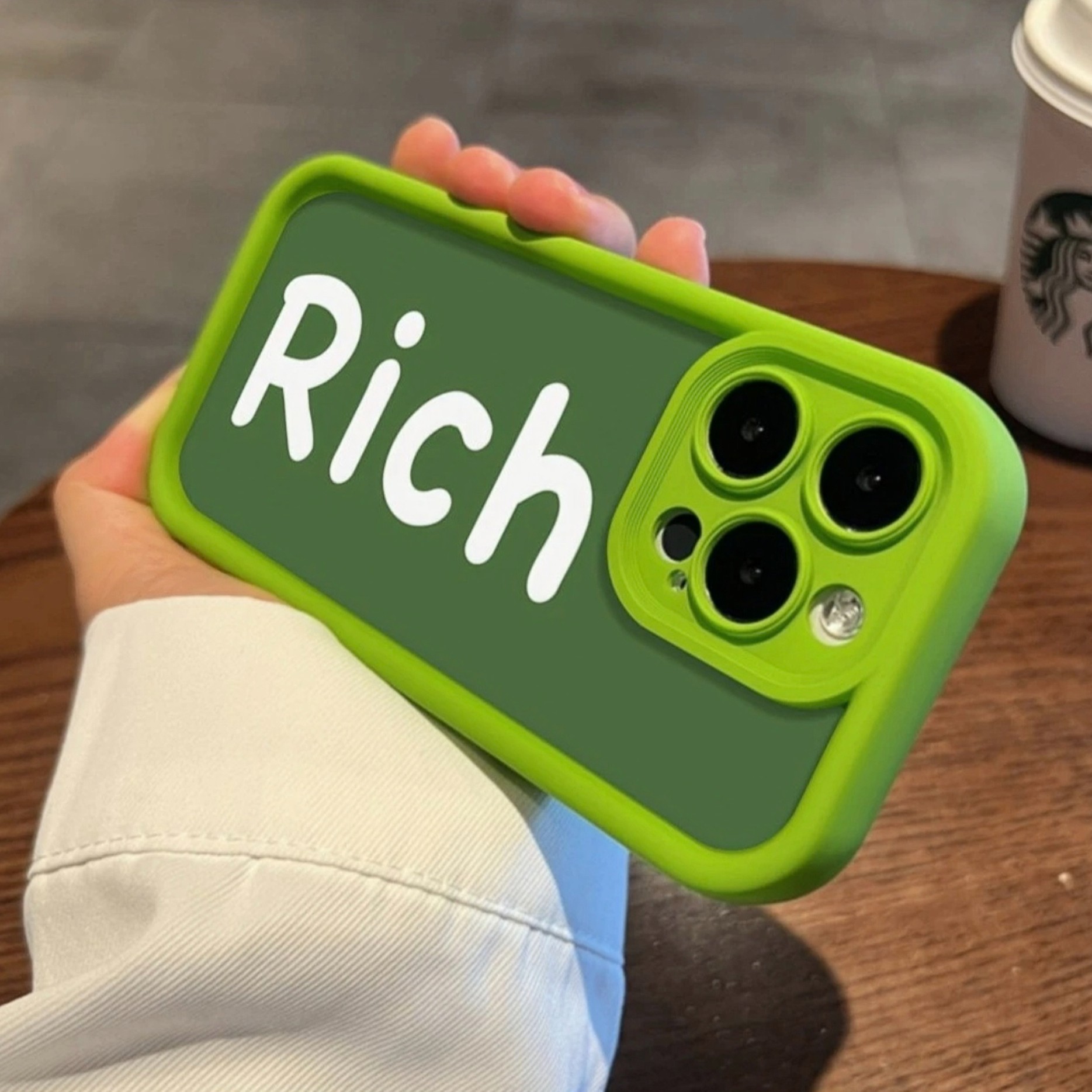 【坏壳包赔】RICH苹果手机壳15pro硅胶软壳11适用iphone14pro13/1