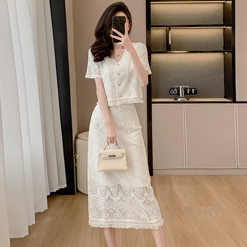 【两件套】【有里布】两件套夏季2025新款今年套装裙子女1456