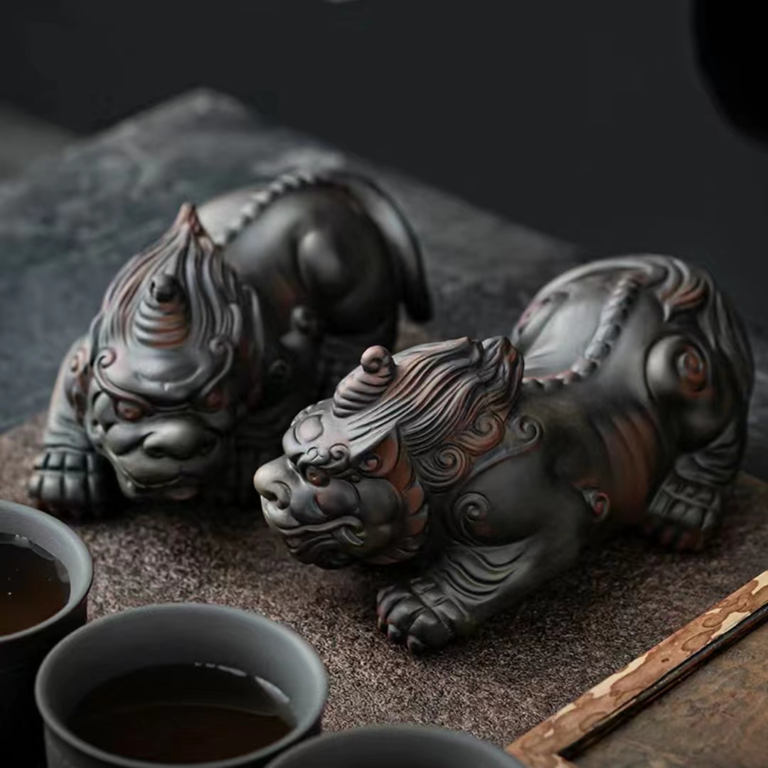 紫砂（紫陶）手工茶宠配件
