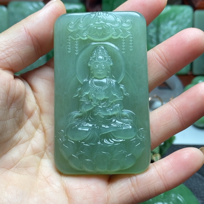 【闪购商品】和田玉（碧玉）颈饰未镶嵌清**予
