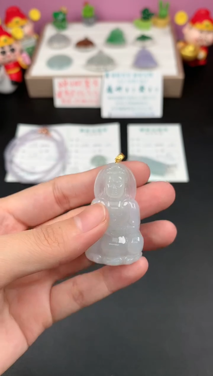 【闪购商品】定制翡翠18K金镶嵌模式推广期48小时鉴赏期