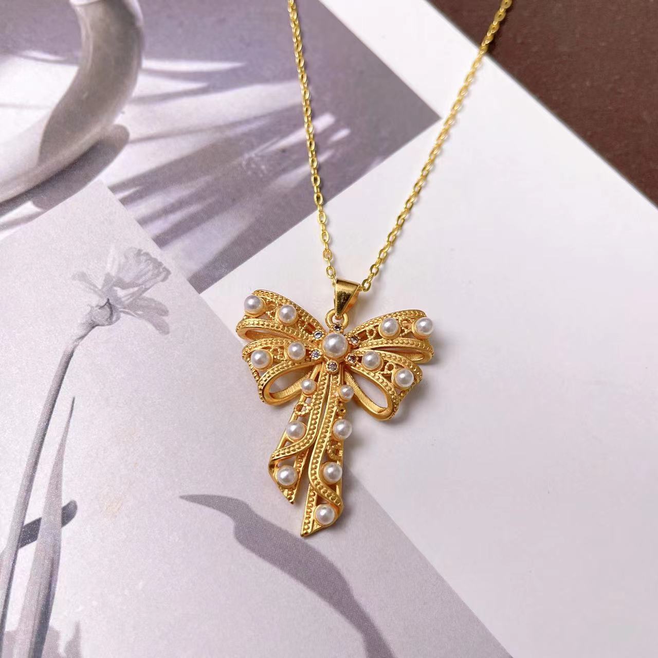 铜合金项链 6134 时尚复古项链 长约42厘米