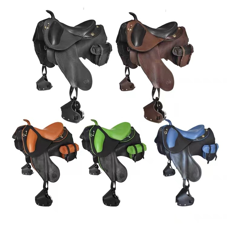 耐力鞍桩头耐力鞍马鞍马具皮鞍子马术鞍子英式耐力鞍