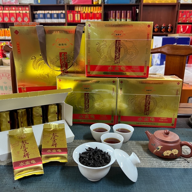 金喜马龙凤呈祥水金龟浓香型  一盒125克