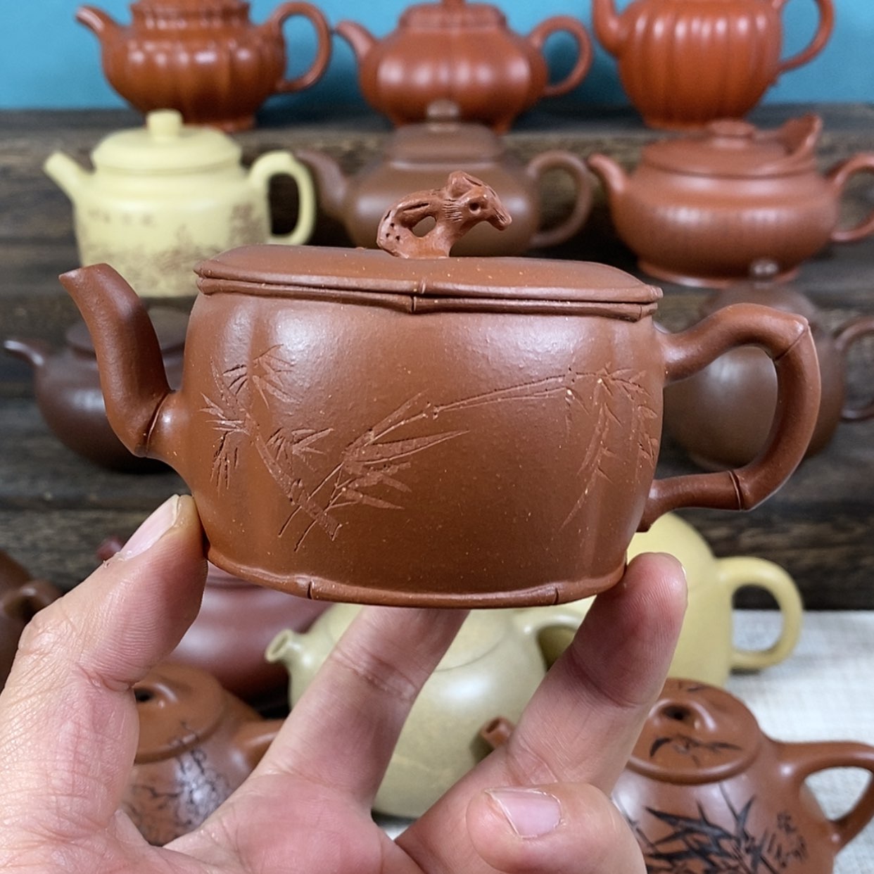 【闪购商品】紫砂茶壶一**风