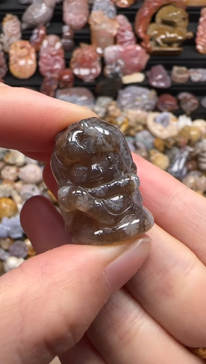 【闪购商品】硅化珊瑚（珊瑚玉）颈饰未镶嵌662