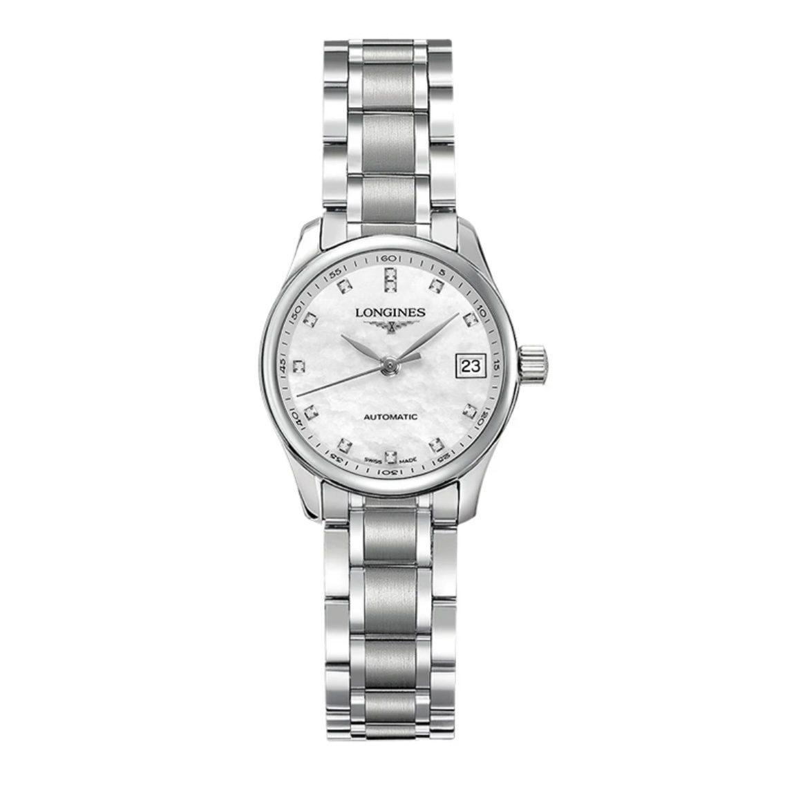 99新 Longines/浪琴 名匠系列128/L2.128.4.84.6/表径25.5
