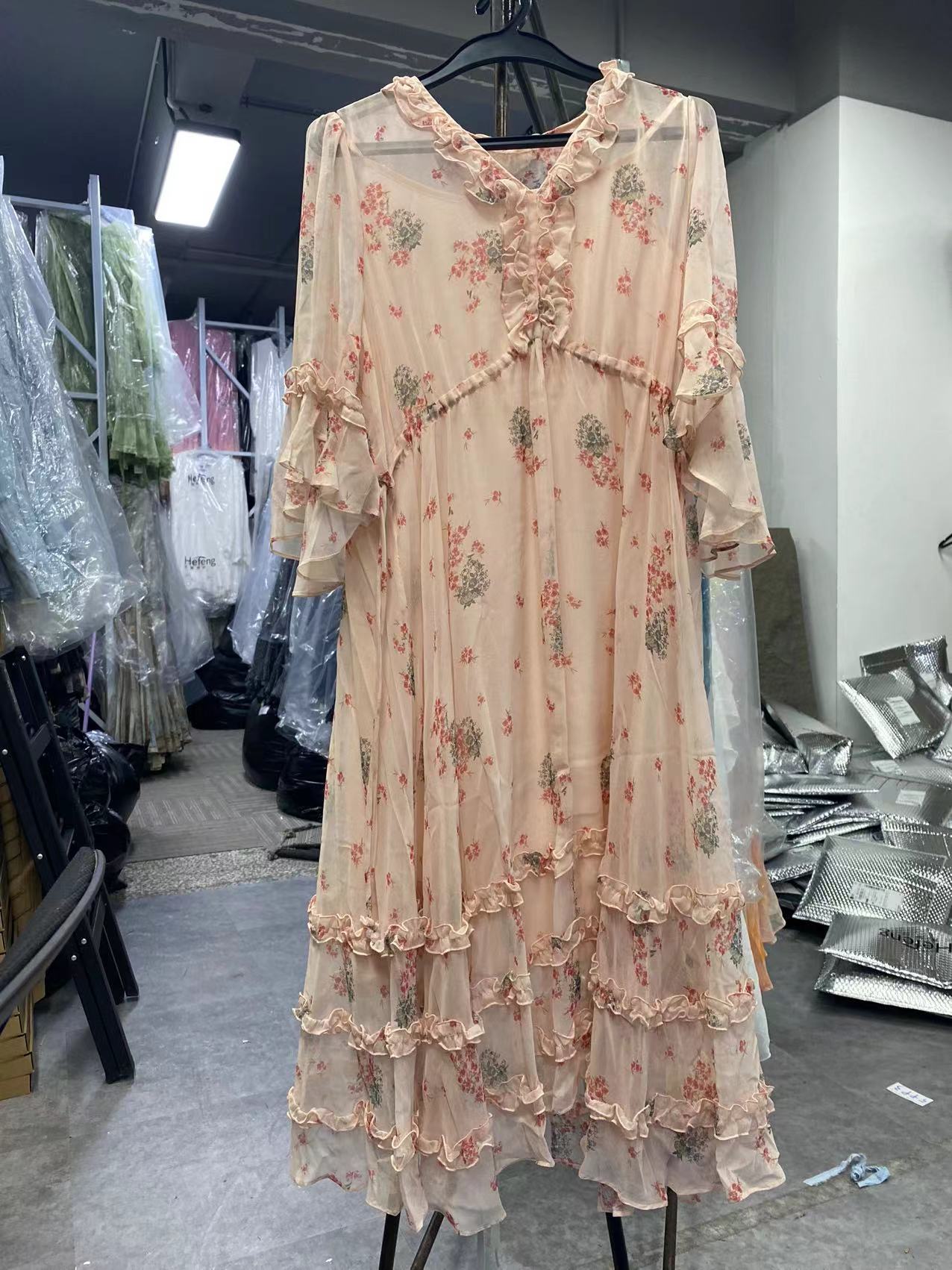 【Qian倩轻奢】重磅100桑蚕丝连衣裙25Y004
