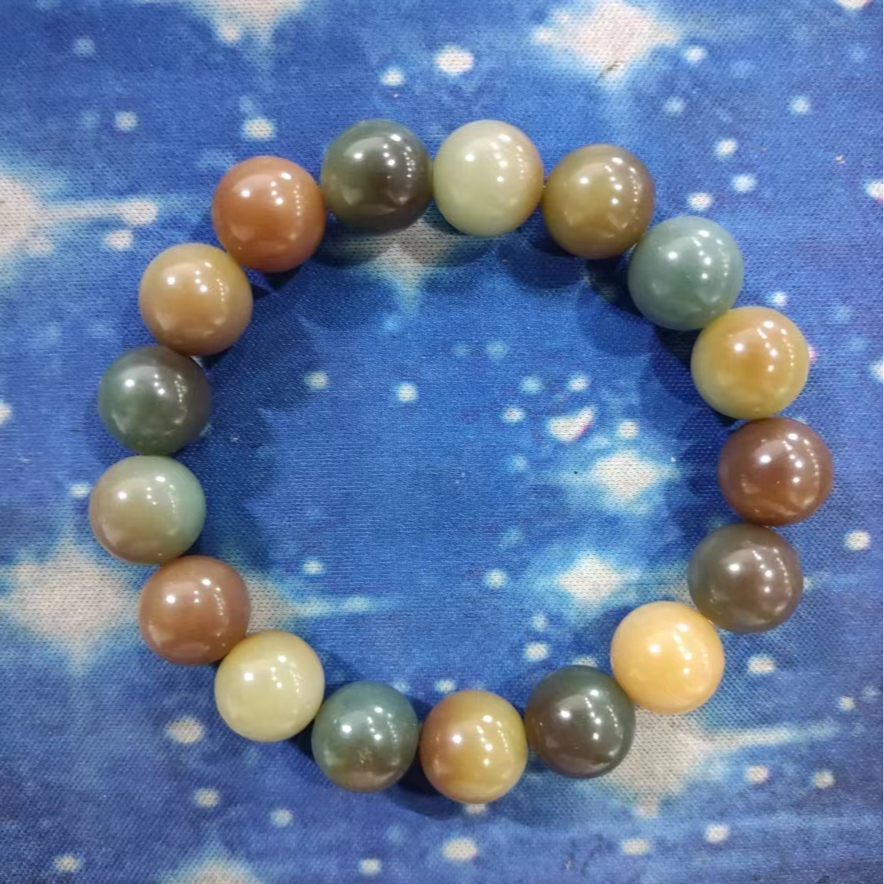 44号 菩提1.1cm圆珠手串（颜色多样性）