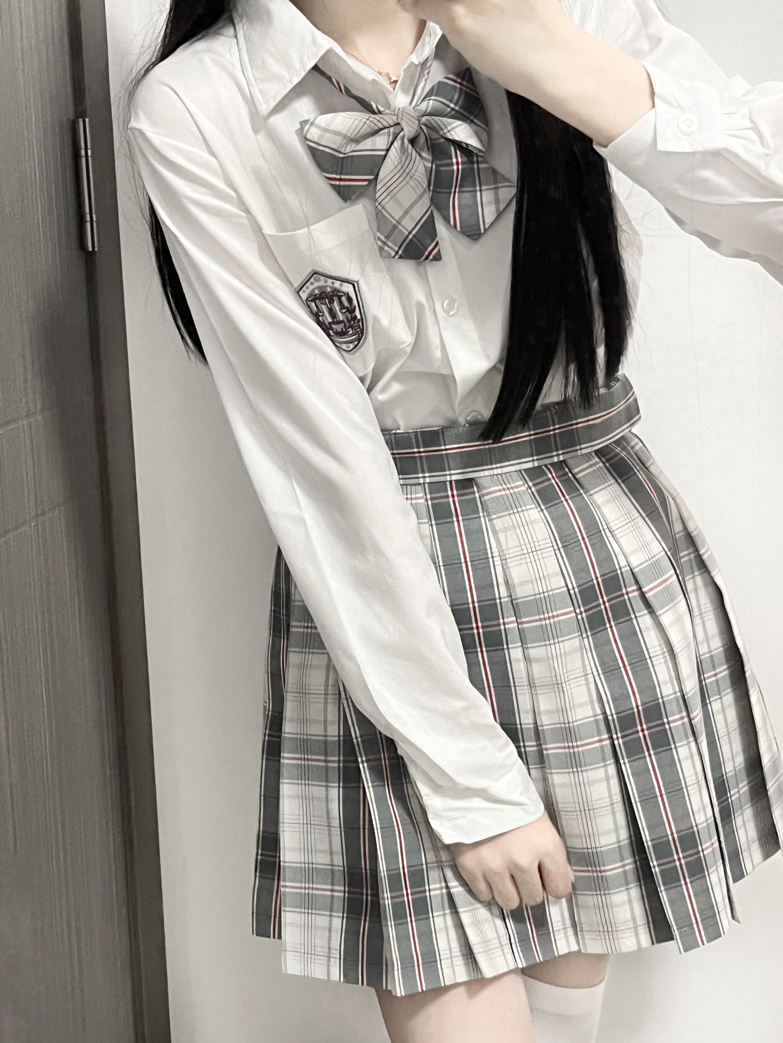 熊岛jk原创正版【桃桃奶盖】jk秋季格裙日系百搭