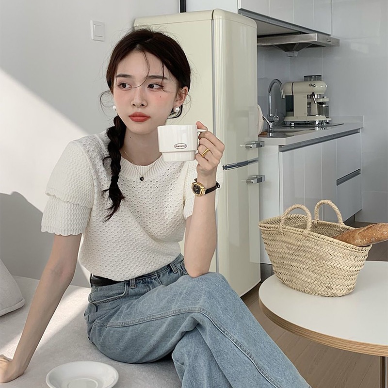 【孤品新粉福利】时尚短袖 长袖各种福利小众宽松镂空显瘦设计感