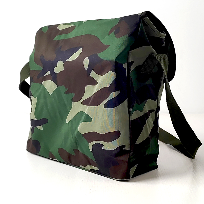帆布挎包  斜肩包 书包时尚复古收藏结实耐用迷彩绿男女款