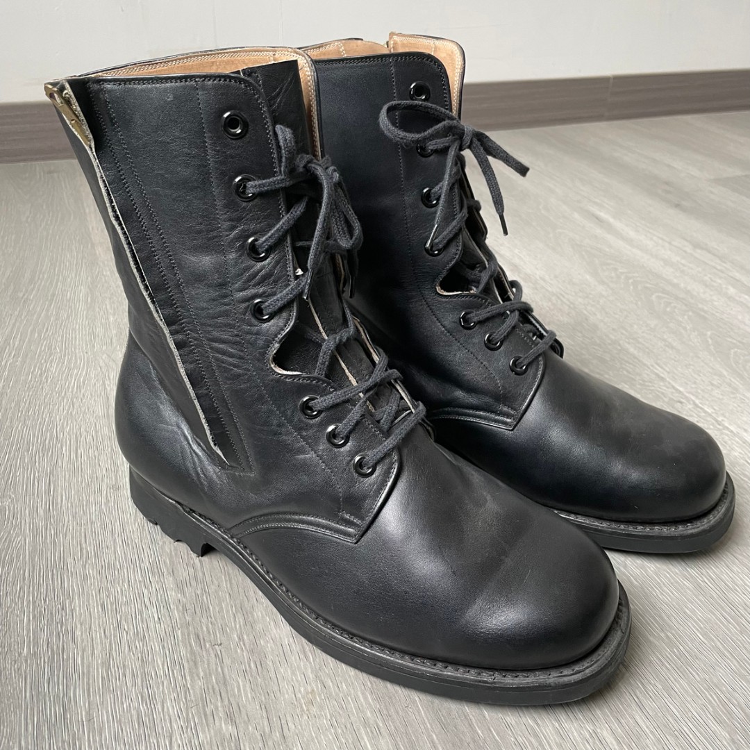 *短筒冬季飞靴男士保暖休闲时尚 英伦风舒适百搭马丁靴 高帮短靴