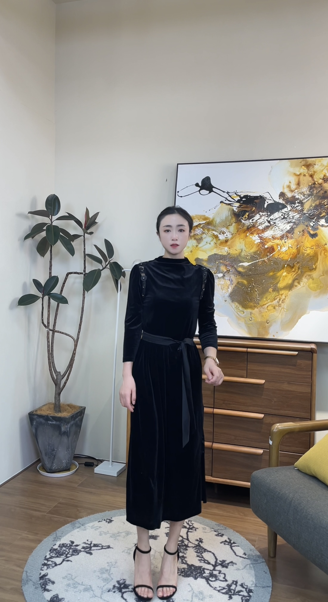 1号-10号特价原创原创孤品缺码瑕疵样衣NO退NO换气质显瘦时尚黑色