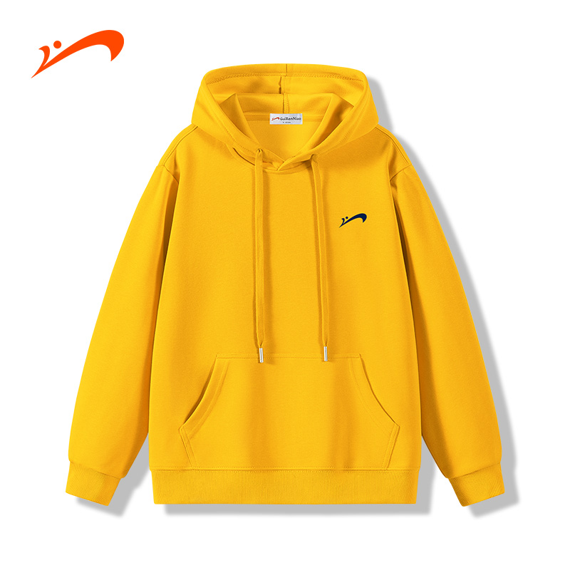 贵人鸟连帽卫衣春秋宽松贵人鸟伊乘专卖店运动上衣加绒秋季爆款