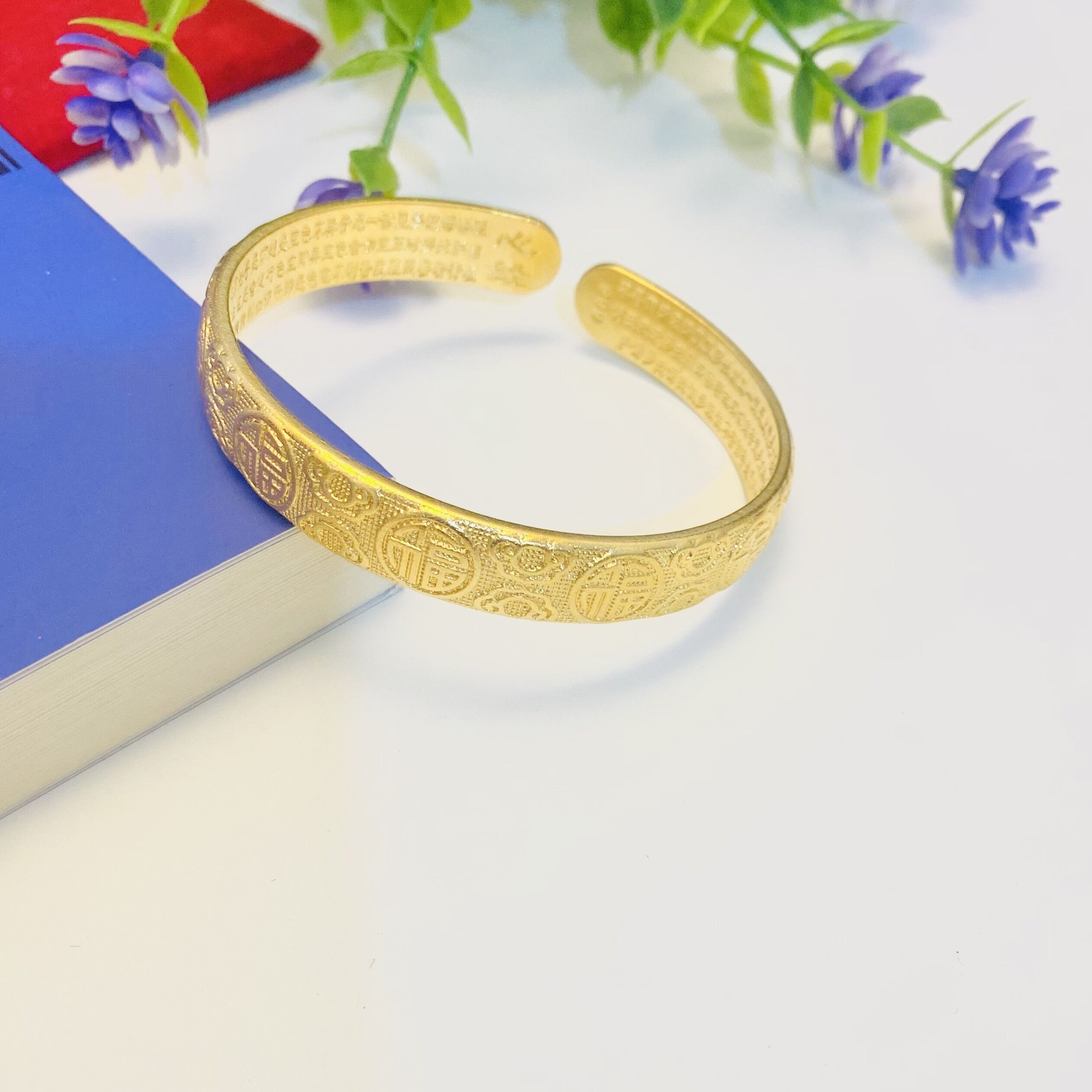 福气满满开口手镯
