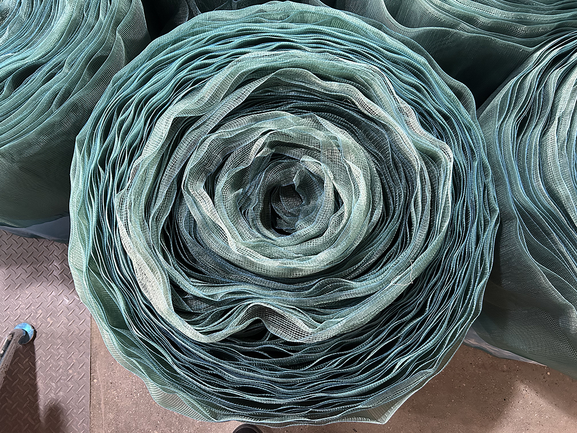 定制虾田蛙塘鱼塘水蛭防逃围网