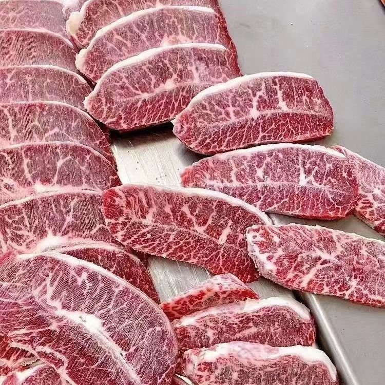 原切牛排【现切现称买3斤送1斤】澳大利亚谷饲安格斯澳洲M3板腱美味