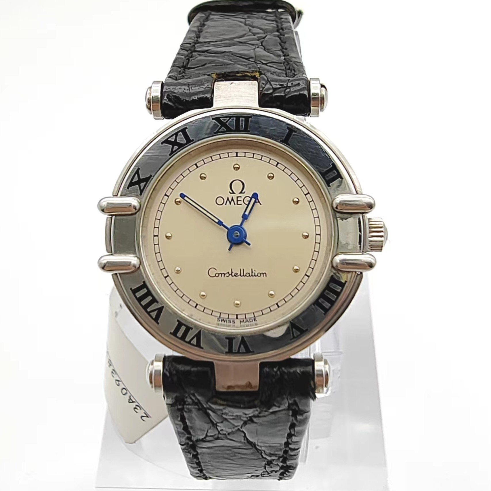 95新 Omega/欧米茄 星座石英女士腕表/表径23mm/经典时尚气质