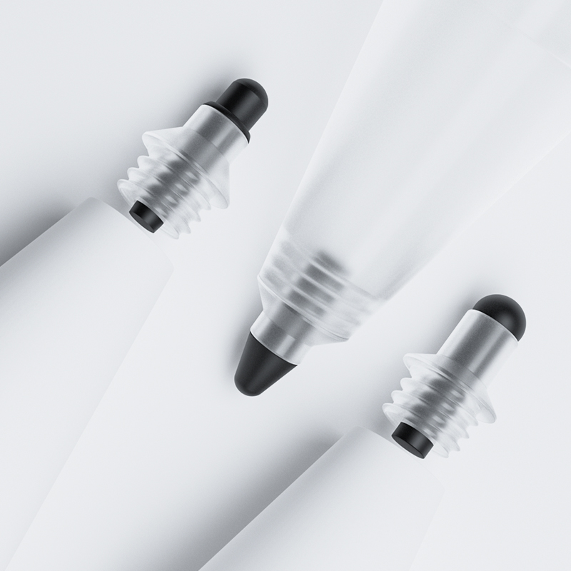 歌丽亚鸾回系列适用苹果Apple改造笔尖阻尼静音HB耐磨可拆卸替换