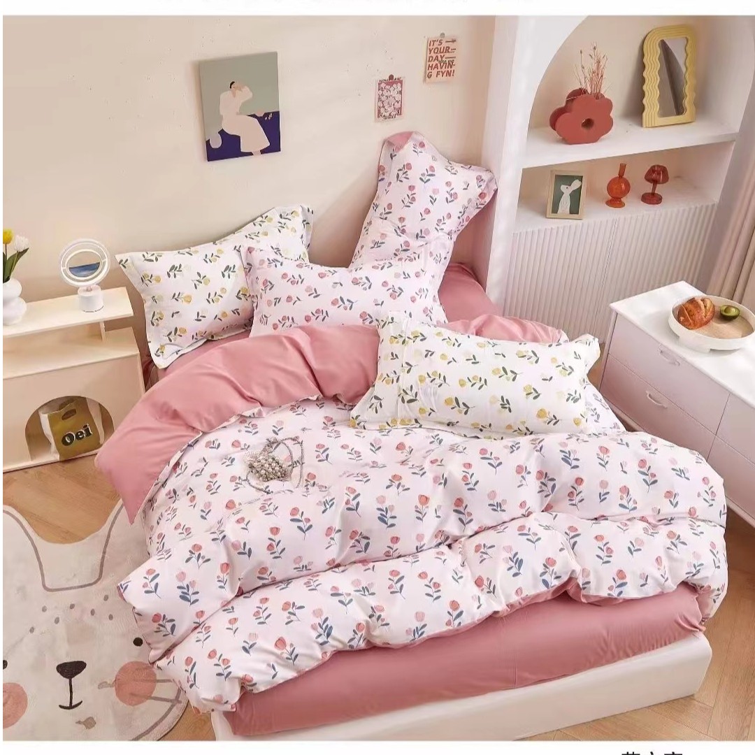 【定制四件套三件套】直播间选花型定制四件套三件套