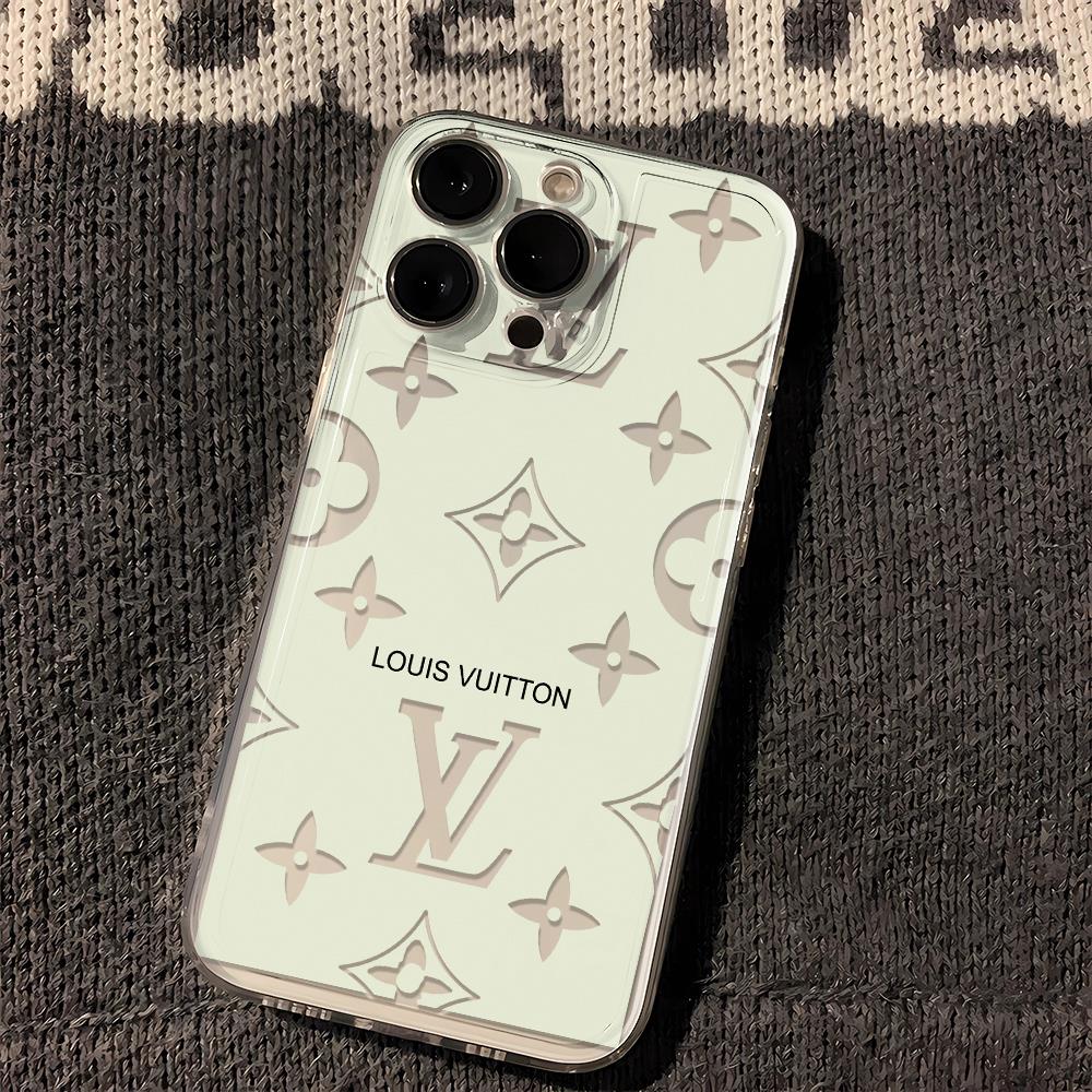 轻奢LV苹果15手机壳iPhone14Promax全包12/13透明壳8plus软壳