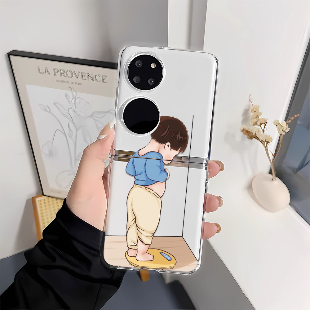 称重男孩三星ZFold4Flip手机壳OPPOVIVO华为P50PocketS折叠