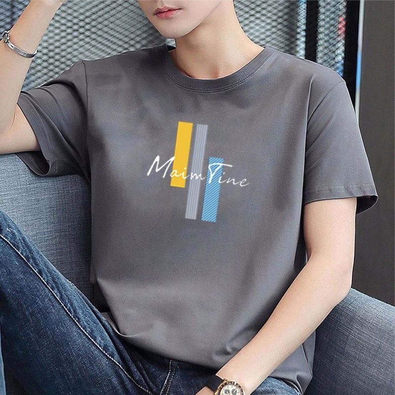 男款 短袖T恤（三竖条）