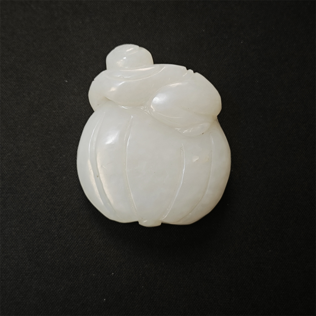 126清代婴戏瓜果坠