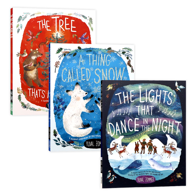 尤瓦尔佐默命中注定的树3册合售绘本 Tree That's Meant To Be 