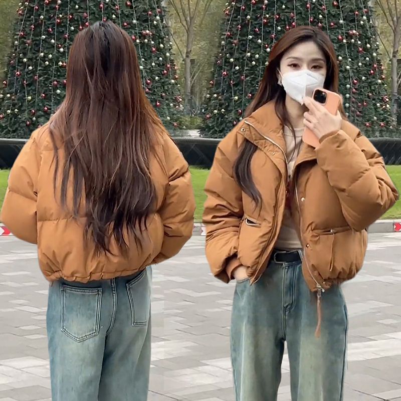 羽绒衣羽绒衣高级感超好看羽绒棉服短款冬季2023新款韩版小个子加