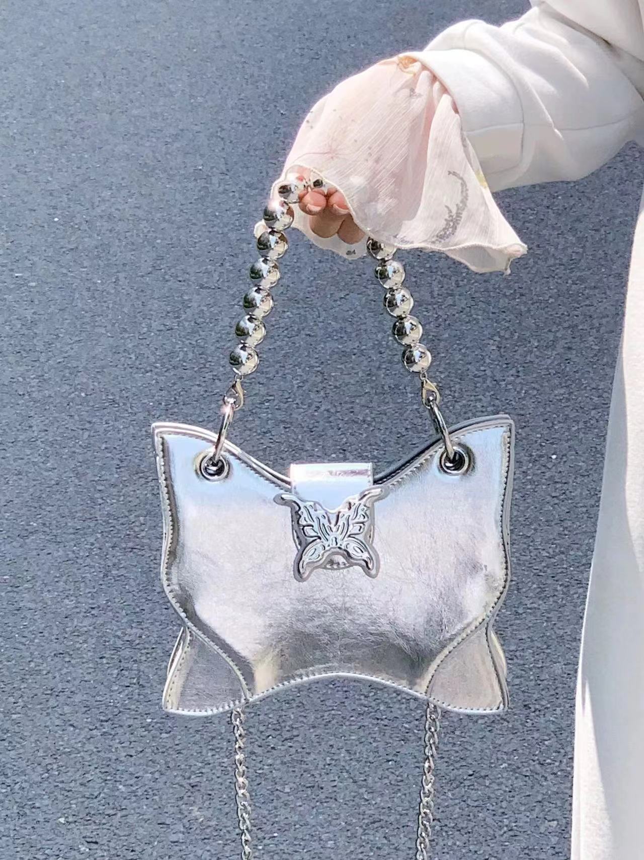 【贵妃】q159  2025年新年礼物女士真皮百搭时斜跨时尚包