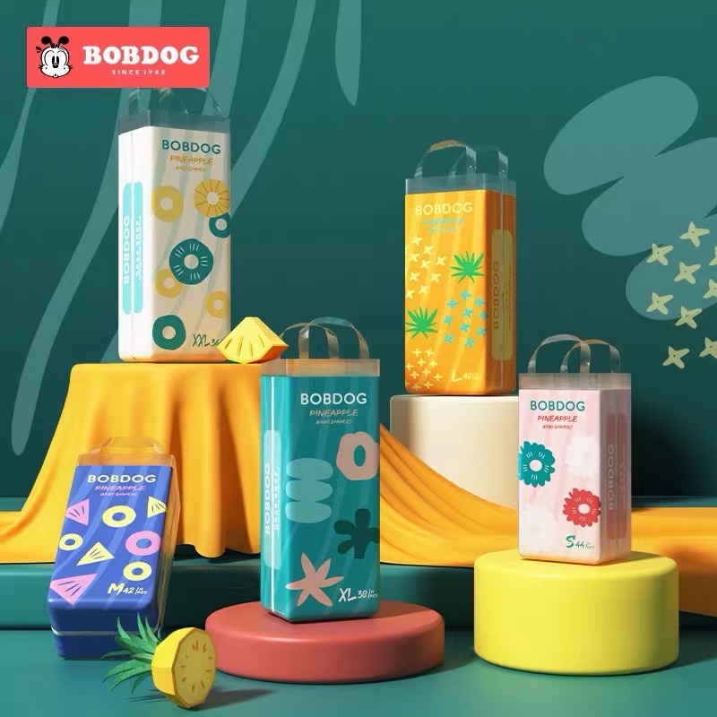 新菠萝裤纸尿裤尿不湿升级超薄款S-XXL5码可选亲肤