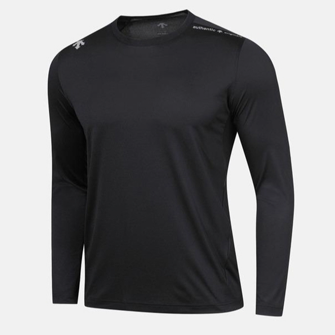 DESCENTE/迪桑特【国内现货】SO323RTL81奥莱款圆领长袖运动T恤